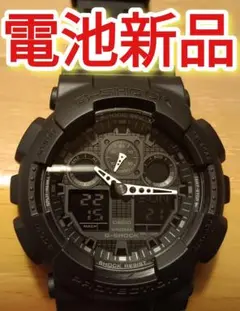 G-SHOCK 電池新品 GA-100-1A1JF g-shock カシオ