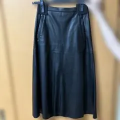 23区　ブラック ロングスカート