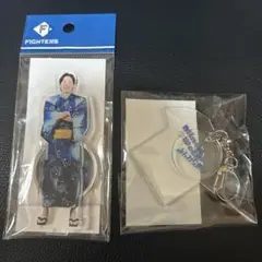 超ファイターズ浴衣アクスタ　伏見寅威 超みんわら祭りアクリルキーホルダー　セット