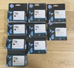 HP 711 インクカートリッジ セット