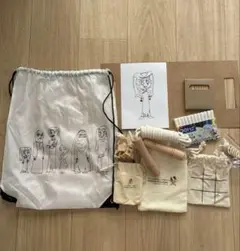 カタール館　ぬりえ　おもちゃ　ナップサック　知育セット　大阪関西万博　非売品