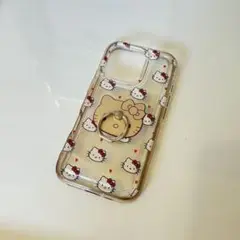 ハローキティ スマホケース iPhone16pro