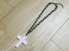 入手困難♡激レア♡tutuHA✽チュチュア♡BIGクロスネックレス♡白黒セット 入手困難♡激レア♡tutuHA✽チュチュア♡BIGクロスネックレス