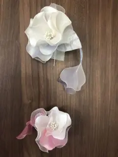 コサージュ 大小2個セット