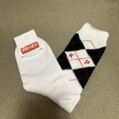 KENZO PARIS アーガイル柄ソックス