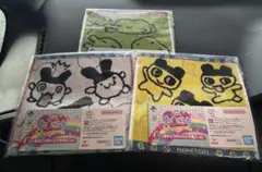 たまごっち　一番くじ　E賞ハンドタオル３枚 まめっち