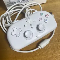 ワイヤードコントローラーライトfor PS4 ホワイト