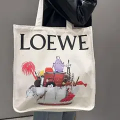 「新品未使用」LOEWE ロエベ トートバッグ&1&特典カード付き