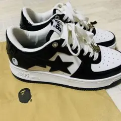 bape sta 黒ベイプスタ スニーカー23.5cm