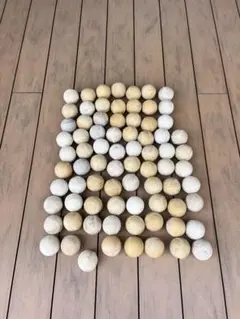 軟式野球ボール 77個　M球