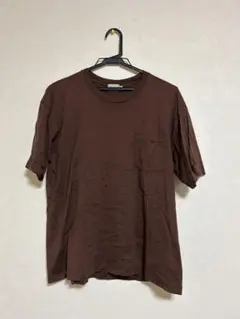 【handvaerkハンドバーク】ブラウン Tシャツ メンズM