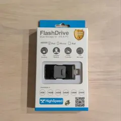 FlashDrive デュアルストレージ USBメモリ 64GB