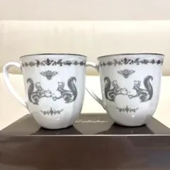 新品未使用　ノリタケ　銀の森　カップ&ソーサー　ペアセット