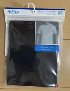 【新品未開封】ユニクロ AIRism エアリズムコットンクルーネック半袖 XS