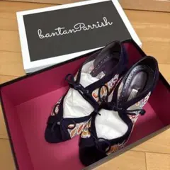 新品未使用⭐︎バンタンパリッシュ 花柄刺繍リボン付きパンプス レッド 23.5 2025年最新】バンタンパリッシュの人気アイテム - メルカリ