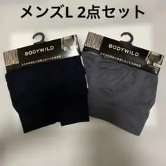 【GUNZE】BODYWILD GUNZE ボクサーパンツ メンズL 2点セット
