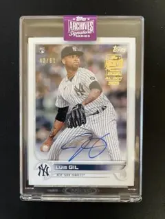 2025 TOPPS ARCHIVES SIGNATURE Luis Gil