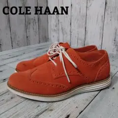COLE HAAN LUNAR GRAND スエード ウィングチップ 22cm