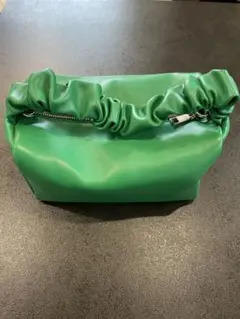 グリーン　　ハンドバッグ