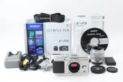 ◆ショット数5370回◆OLYMPUS PEN E-P3 レンズキット シルバー