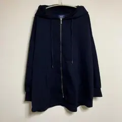 PART2 JUNKO SHIMADA パーカー ネイビー 2XL