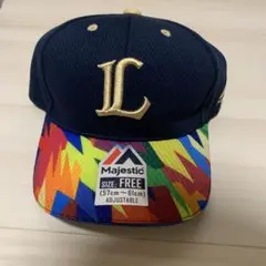 Majestic 野球 キャップ FREE 西武ライオンズ