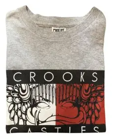 CROOKS CASTLES グレー Tシャツ Mサイズ