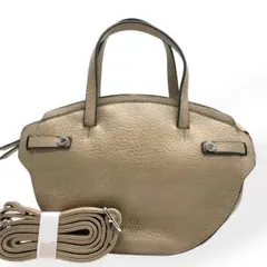 未使用　D.KELLY　2way ハンドバッグ　ショルダーバッグ　ベージュ