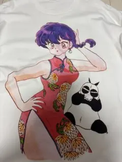 【超希少】90s VTG らんま1/2 "早乙女らんま" アニメ Tシャツ XL