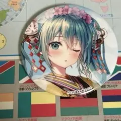 初音ミク　缶バッチ