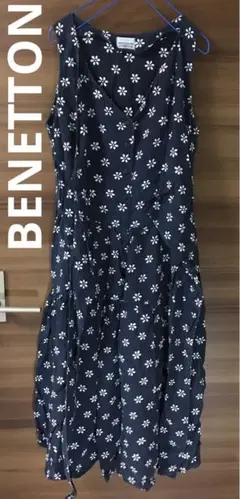 UNITED COLORS OF BENETTON 花柄ワンピース 42