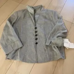 新品未使用　ジャケット　グレー