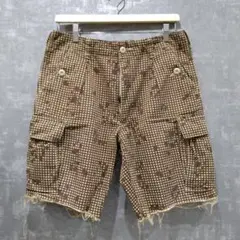 90s ドイツ軍 ドットカモ カーゴショーツ カットオフ ビンテージ