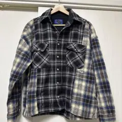 PENDLETON WIFFLE ウール　リメイクシャツ