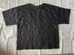 【新品＊未使用】LEPSIM ブラック 半袖 トップス　ソウレース