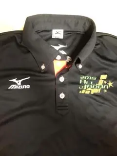 ミズノ　ポロシャツ　オールジャパン　国際大会　チャンピオンシップ　japan