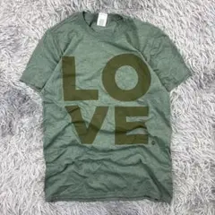 GILDAN LOVE Tシャツ/シンプルデザイン/USA製/ユニセックス