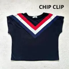 【CHIP CLIP】M ノースリーブ カットソー ブラック　夏