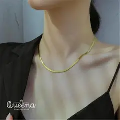 新品 鎖骨ネックレス 蛇骨 ネックレス