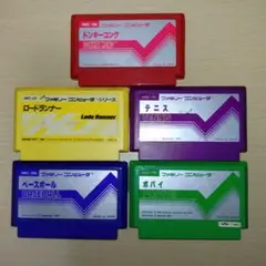 ファミコンソフト　まとめ売り　5本セット