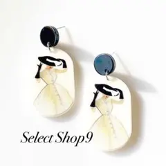 新品未使用品♡貴婦人レディ個性的シルバーヴィンテージ海外インポート韓国ピアス