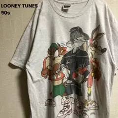 90s TULTEX ルーニーテューンズ 両面プリント キャラクターTシャツ