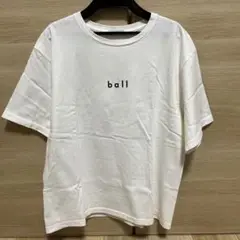 LENO リノ　ロゴTシャツ　ホワイト　レディース