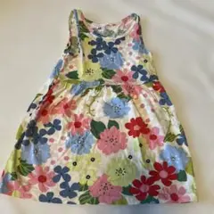 H&M 花柄ノースリーブワンピース US 2T