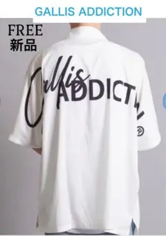 GALLIS ADDICTION ショルダーロゴシャツ新品