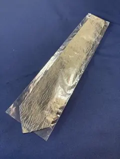 D'URBAN ゴールド系 シルク ネクタイ