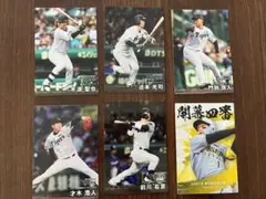 【阪神 全6種6枚レギュラーカード】プロ野球チップス 2025 2弾