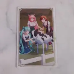 初音ミクメタリックカードコレクションガム