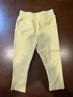 黄色　レギンス80cm