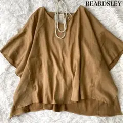 BEARDSLEY フェイクスエード Vネック プルオーバー カットソー